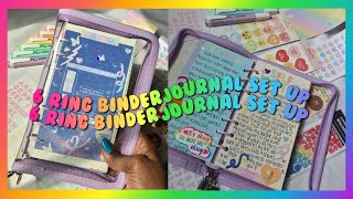 6 Ring Binder Journal Setup - Starting a new 6 Ring Binder