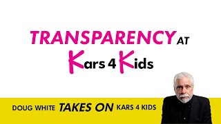Transparency at Kars4Kids @1877Kars4kids
