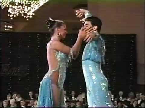 Corky & Shirley Ballas Rumba Solo at OSB Competition