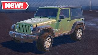 NEW JEEP WRANGLER JK OFF-ROAD Bundle Gameplay In Fortnite!