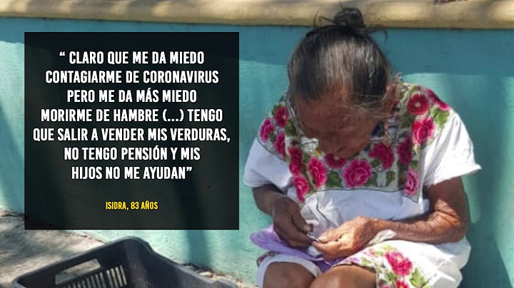 Dando la mano a nuestrxs adultxs mayores