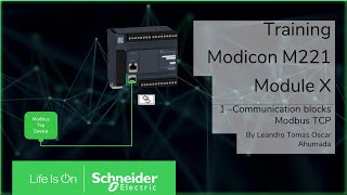 Training - M221 - M10.1 Modbus TCP Communication Blocks