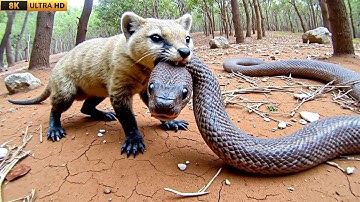 Mongoose vs King Cobra – Reflexes Against Royal Venom!