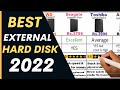 Top Best Hard Disk 2022 | 1TB External Portable HDD| WD vs Seagate vs Toshiba vs ADATA