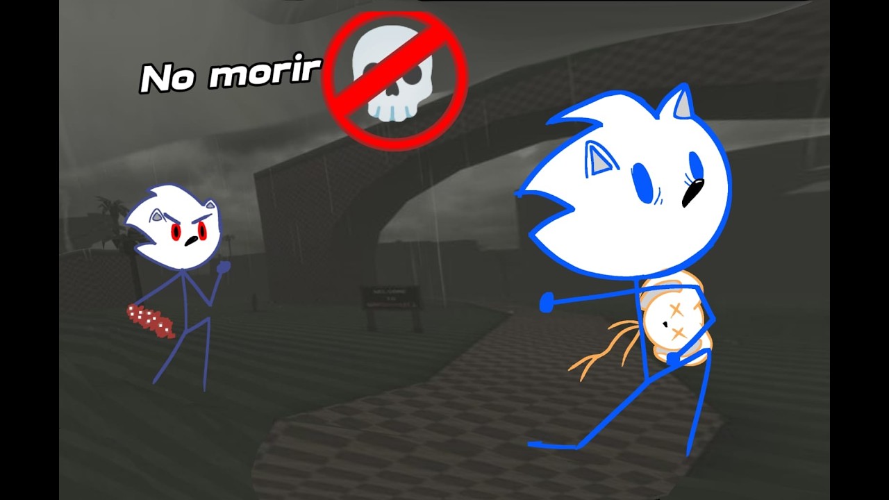 DISASTER PERO SIN MORIR?💀 - Sonic The Disaster Roblox