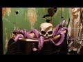 I made a zombie octopus in a bathtub