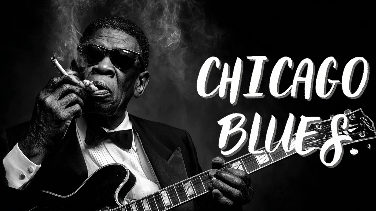Midnight in Chicago – Slow & Soulful Blues for Rainy Nights