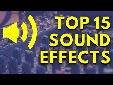 Youtuberların Kullandıkları Ses Efektleri (TELİFSİZ) - TOP 15 Ses efektleri 🔊 | TOP 15 SOUND EFFECTS