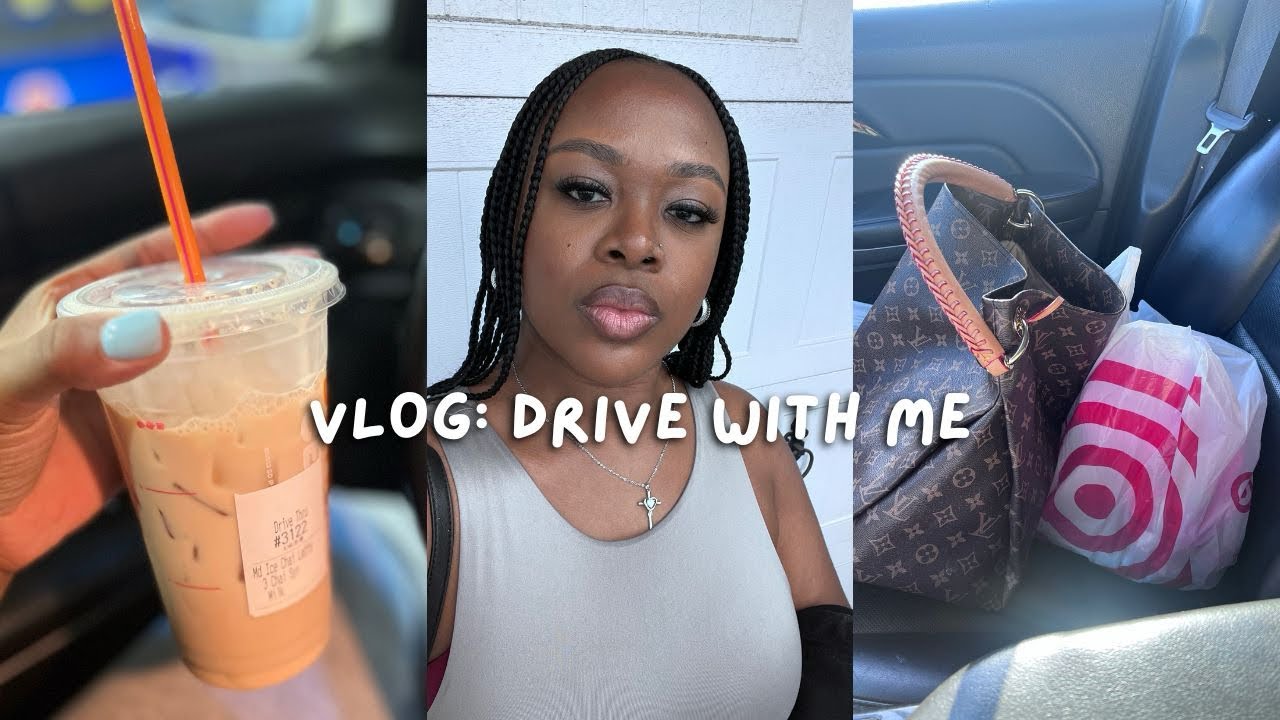 vlog drive with me + walmart run where have I been? + am I really