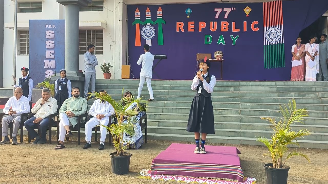Speech on the occasion of  Republic Day.
