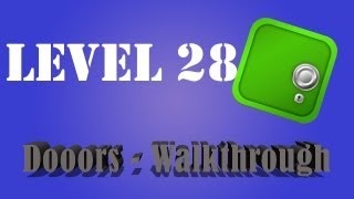 Dooors Level 28 [Walkthrough-HD]