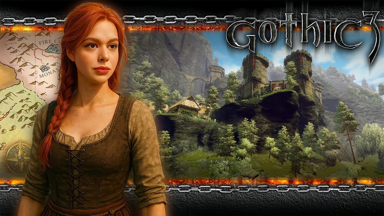 Gothic 3 прохождение на русском #6 ПОРА РАБОТАТЬ