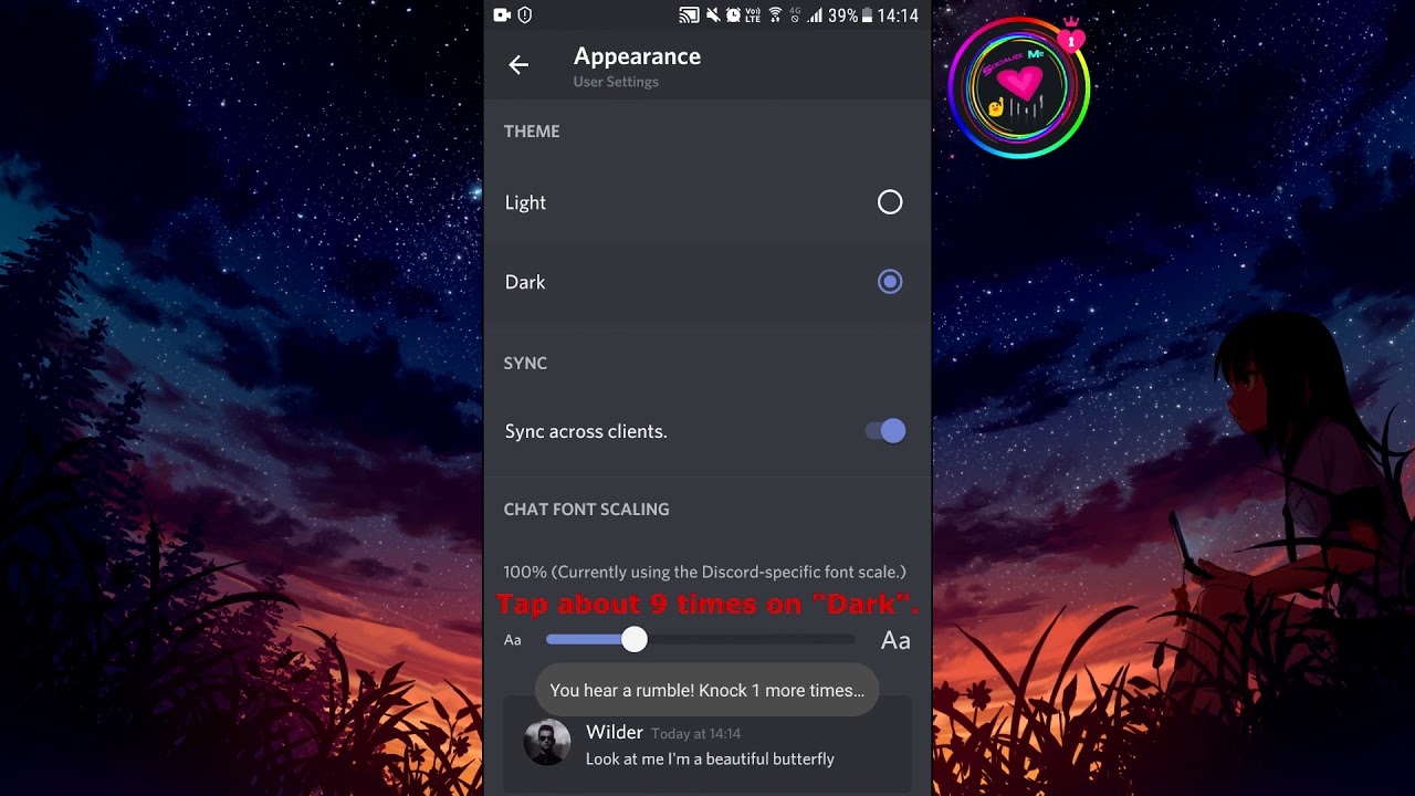 How to enable Discord Amoled Dark Theme on Android. YouTube