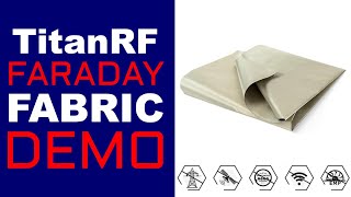 Mission Darkness™ TitanRF Faraday Fabric
