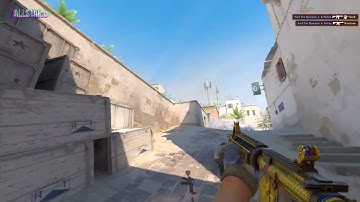 M4A4 4K on Dust 2