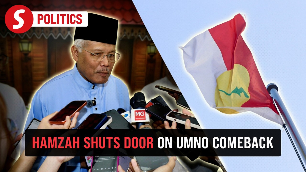 Hamzah rules out Umno return, calls for 'national reset'