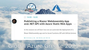 Publishing a Blazor WebAssembly App and. NET API with Azure Static Web Apps