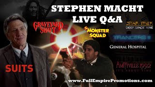 Stephen Macht Live Q&A