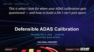 2026 SEMA-Oakes ADAS Litigation Class 11/5