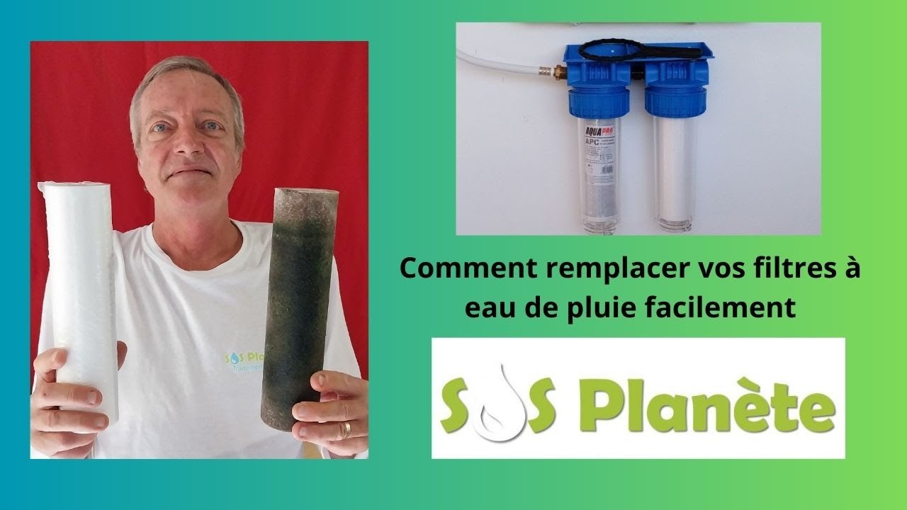 Voici comment remplacer, protéger et nettoyer les filtres à eau de