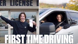 Famous TAKING THE DRIVERS PERMIT TEST AGAIN | FIRST TIME BEHIND THE WHEEL | TEEN DRIVING FOR THE FIRST TIME Profile