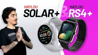 Haylou Solar Plus e RS4 Plus: descubra se são os relógios ideais para você!