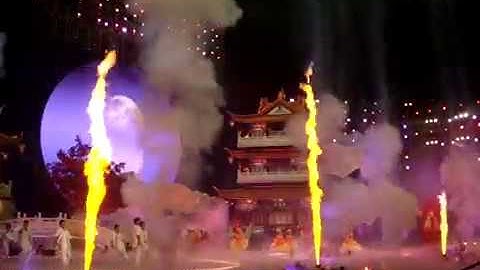 10 meters height color large Flame Projectors