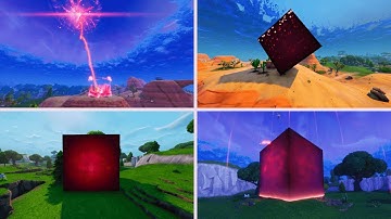 Evolution of Red Cube in Fortnite Storyline