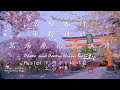 [4K]京都春行 平野神社の桜と夜桜吹雪(鳥居飛花鷺鳴月)Spring Travel in Japan with Cherry Blossoms in Hirano-jinja Shrine.