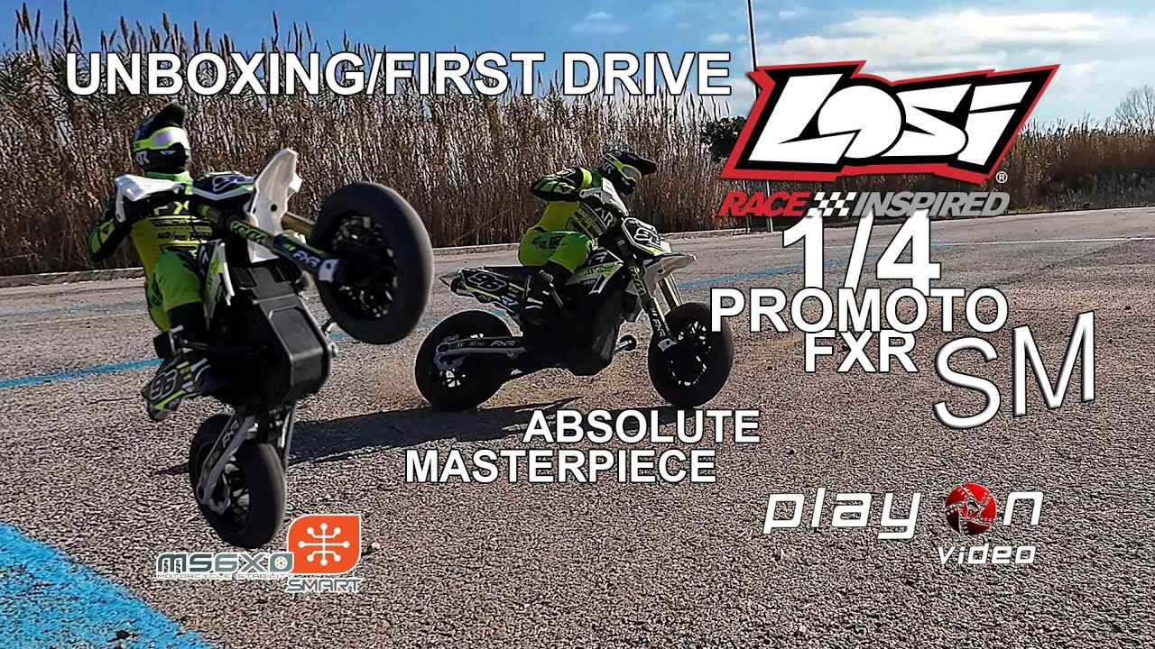 Losi Promoto SM - Unboxing/First Drive 😱