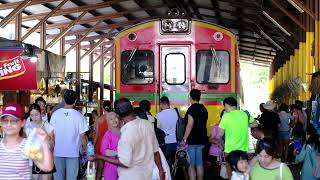 บรรยากาศรถไฟสาย แม่กลอง - บ้านแหลม มหาชัย - วงเวียนใหญ่