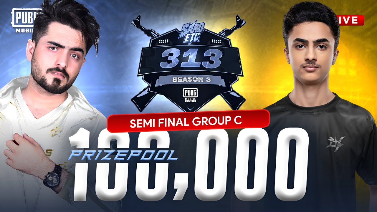 100k PRIZEPOOL 🏆 | 313 OFFICIAL TOURNAMENT SEASON 3 | SEMIFINAL DAY 3 ...