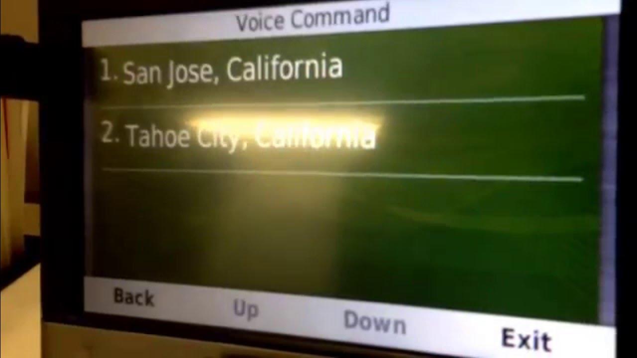 Voice Command GPS YouTube