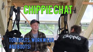 Chippie Chat. Diamondback Tool belts, workwear and I need some new decent boots!!!