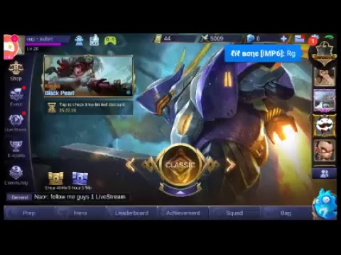 Mobile Legends (skin giveaway at 100 subs - YouTube