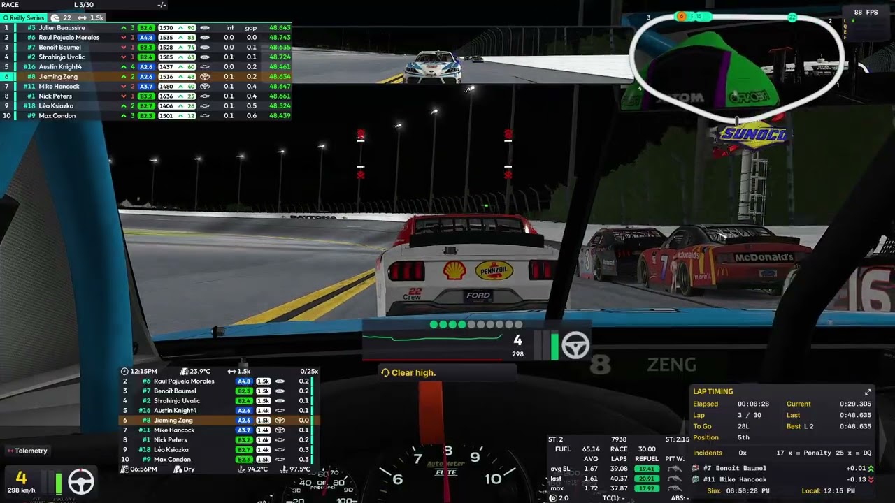 Terminal Damage - iRacing NASCAR O'Reilly Auto Parts Series - Fixed Daytona 2026S1W9