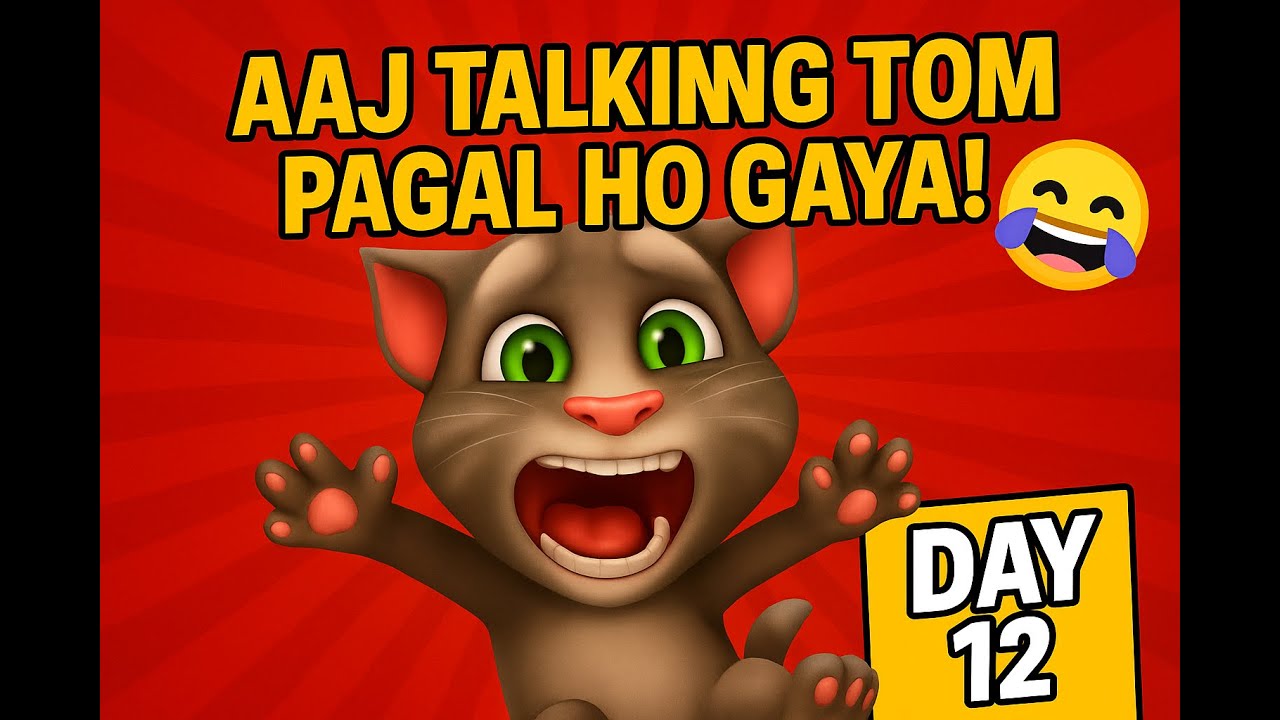 Tom Reaction Talking Tom’s Wildest Reactions Yet! 😹 | Day 12 of Laugh Challenge # ...