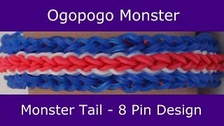 Monster Tail Ogopogo Bracelet By Rainbow Loom