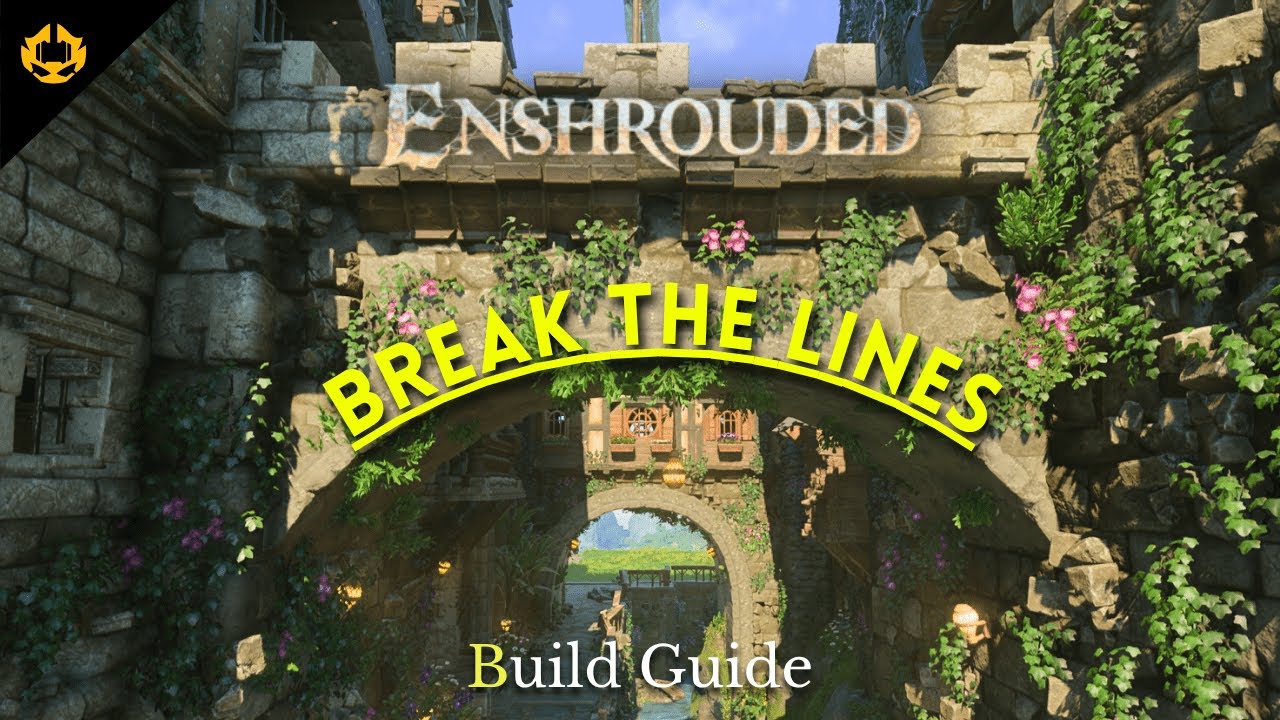 ПЕРЕСТАНЬТЕ строить прямо и добавьте изгибы к своей базе! Руководство по сборке ENSHROUDED