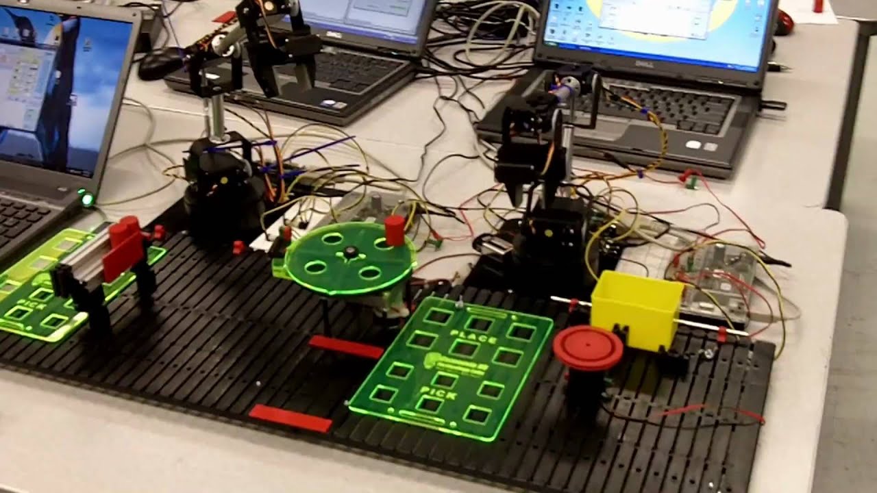 CTI-2010 Cal Poly Factory Simulation - YouTube