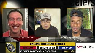 Announcer Ian Eagle pays homage to his broadcast partners, remembers calling Peyton Manning's debut