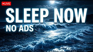 🌊 Ocean Waves 24H Deep Sleep | Calm Mind, Stress Relief & Relax Night