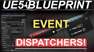Unreal5 Blueprints: Event-Dispatcher Demonstrated (60-SECONDS!!)