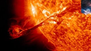 Superflares from the Sun may have given rise to life on Earth