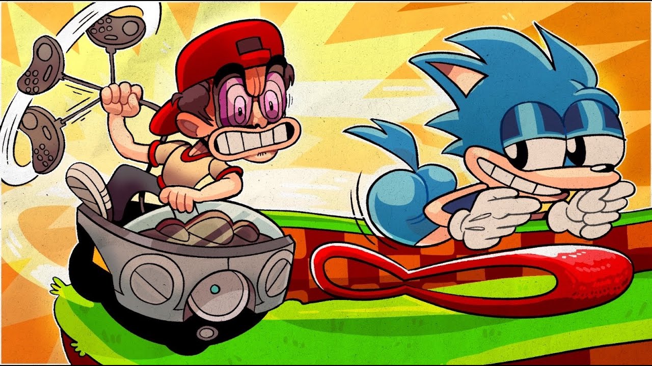 Eu tentei zerar Sonic pela primeira vez na vida