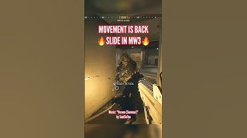 feels better than it looks!💯movement/slide is back🔥in COD MW3 Beta cancel Warzone