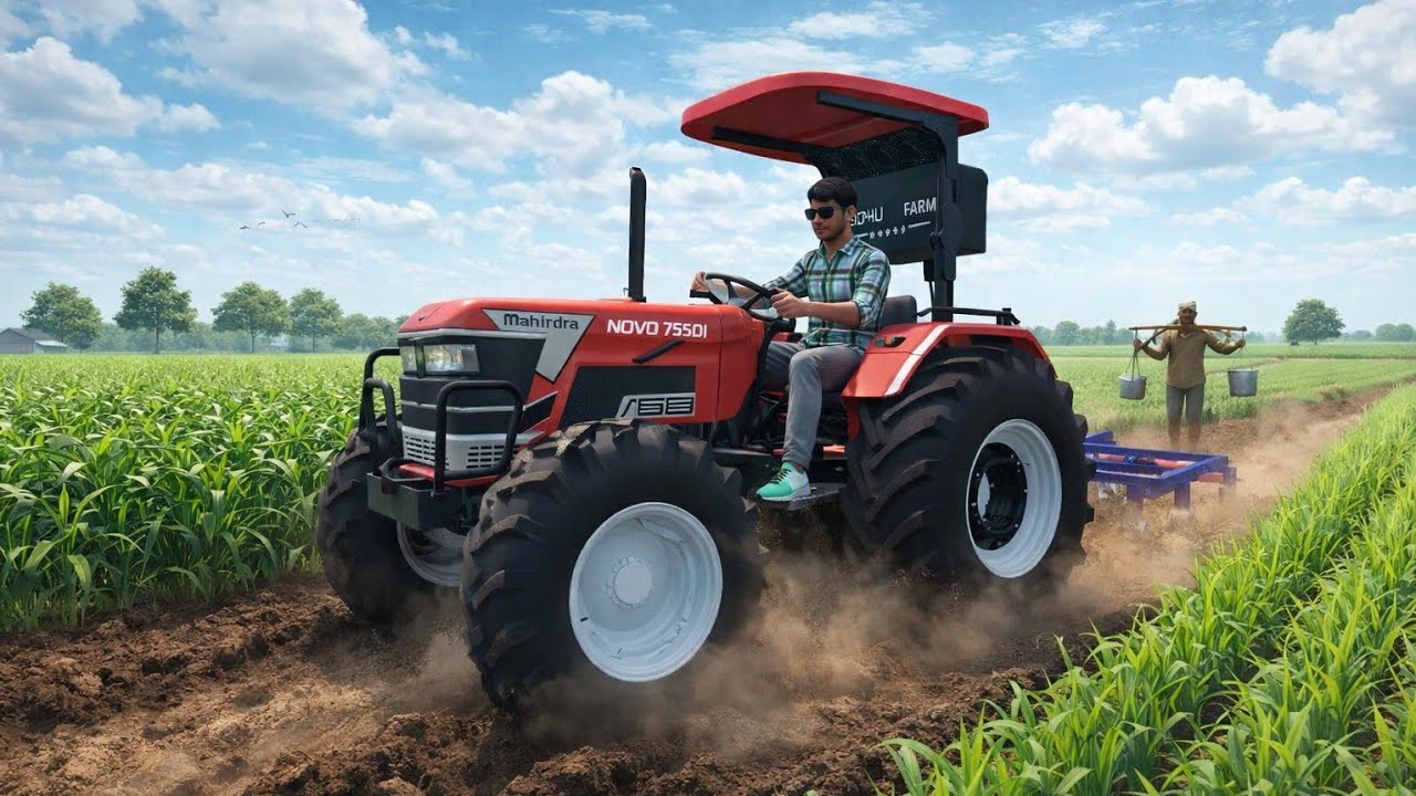 Mahindra New 775 DI Performing Soil Separation 2026