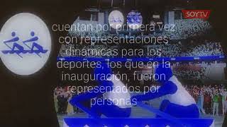 [VIDEO] 'Pictogramas humanos' se robaron la atención en ceremonia inaugural de…