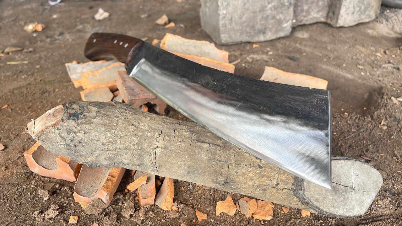 A Super Strong Camping Machete From Spring Leaf YouTube