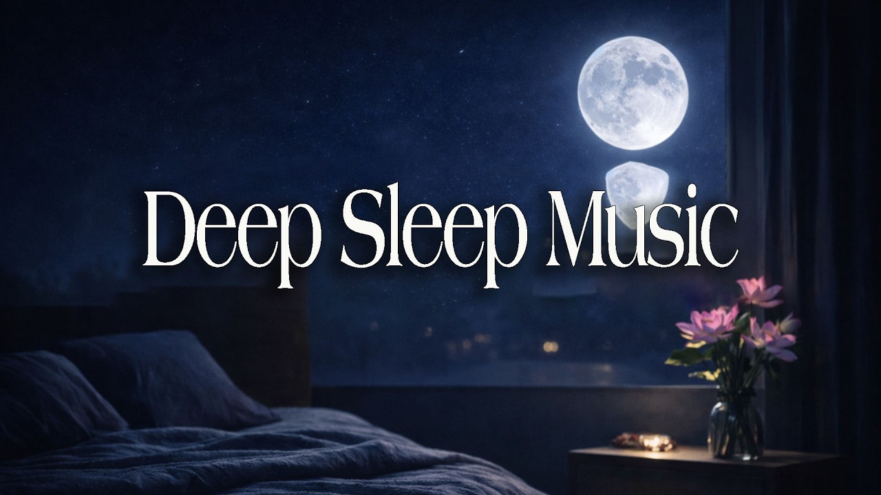 Silent Night Room - Minimalist Sleep Music | Soft Piano & Deep Relaxing Night Ambience